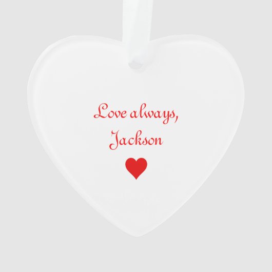 Red Heart Romantic Saint Valentin (dos)