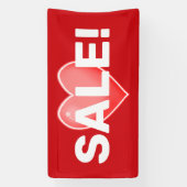 Red Heart SALE! Banner (Verticaal)
