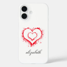 red heart shape colorful background personalized 