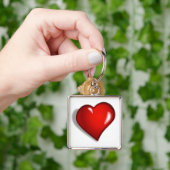 RED HEART SLEUTELHANGER (Hand)