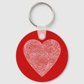 Red Heart Sleutelhanger (Voorkant)