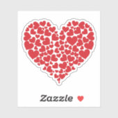Red Heart Sticker (Vel)