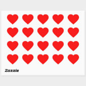 Red Heart Sticker (Vel)