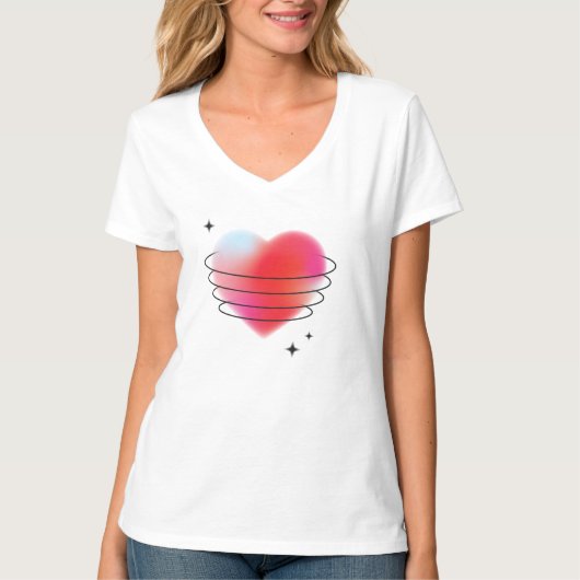 Red Heart T-shirt (Voorkant)
