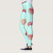 Red Heart Truck Valentijnsdag Leggings (Links)