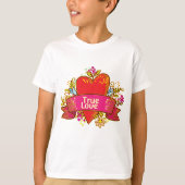 Red Heart True Love T-shirt (Voorkant)