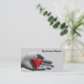 Red Heart Visitekaartje (Staand voorkant)