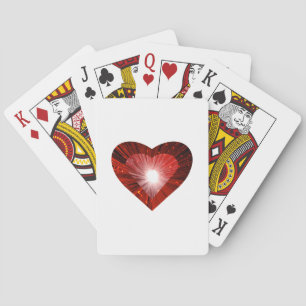 Red Heart White speelkaarten