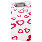 Red hearts klembord (Links)