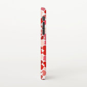 Red Hearts Mousepad iPhone Hoesje (Linkerkant)