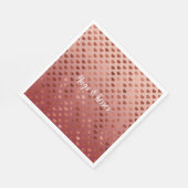 Red Hearts Ombre Servet (Hoek)