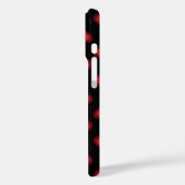 Red Hearts Patroon Case-Mate iPhone Case (Achterkant / Links)