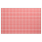 Red Hearts Pattern Stof (Fat Quarter)