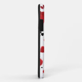 Red Hearts Pattern Valentijnsdag Case-Mate iPhone Case (Achterkant/rechts)