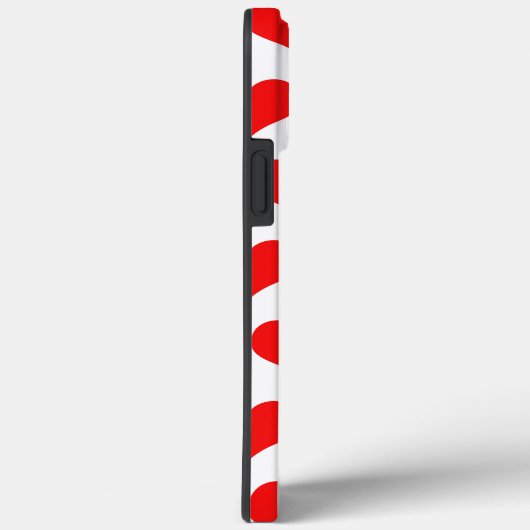 Red Hearts Pattern Valentijnsdag Cute Lovely Case-Mate iPhone Case (Achterkant / Rechts)