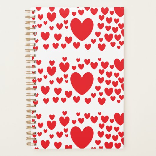 Red Hearts Planner (Voorkant)