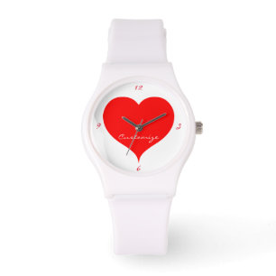 Red Hearts Valentijn Thunder_Cove Horloge