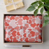 RED HEARTS Valentijnsdag Tissue Paper Tissuepapier (Geschenk)