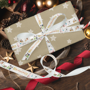 Red hebt jezelf een prettig kerstfeest lint