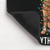 Red Heeler Christmas I'm Fine Everything Is Fine Muismat (Hoek)