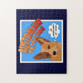 Red Heeler Super Hero Legpuzzel (Verticaal)