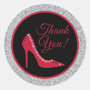 Red Heels Dank u Sticker
