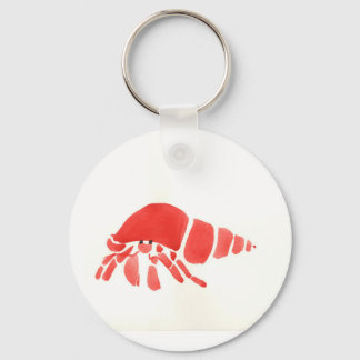 Red Hermit Crab Sleutelhanger