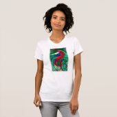 Red Heron T-shirt (Voorkant volledig)