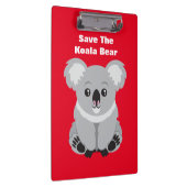 Red het Koala-Beer Klembord (Rechts)