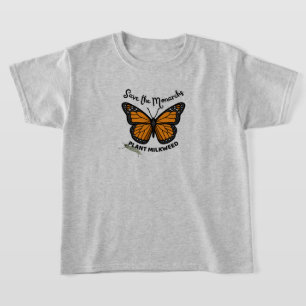 Red het Monarch T-Shirt met vlinder