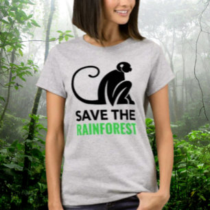 Red het Regenwoud T-shirt