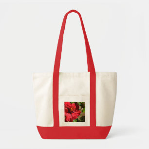 Red Hibiscus Bag Tote Bag