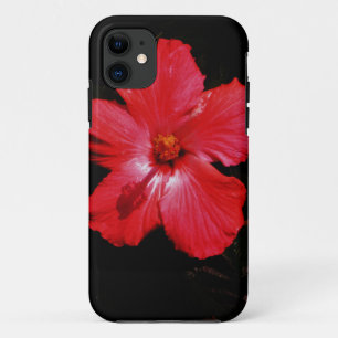 Red Hibiscus iPhone 11 Hoesje