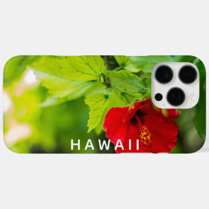 Red Hibiscus Hawaii Tropische Flower iPhone iPhone 16 Pro Max Hoesje