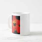 Red Hibiscus Koffiemok (Voorkant links)