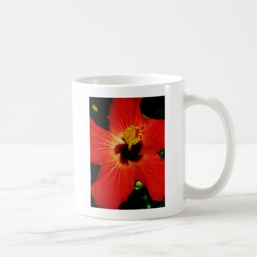 Red Hibiscus Koffiemok (Rechts)