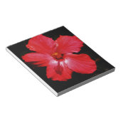 Red Hibiscus Notitieblok (Schuin)