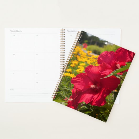 Red Hibiscus Planner (Display)