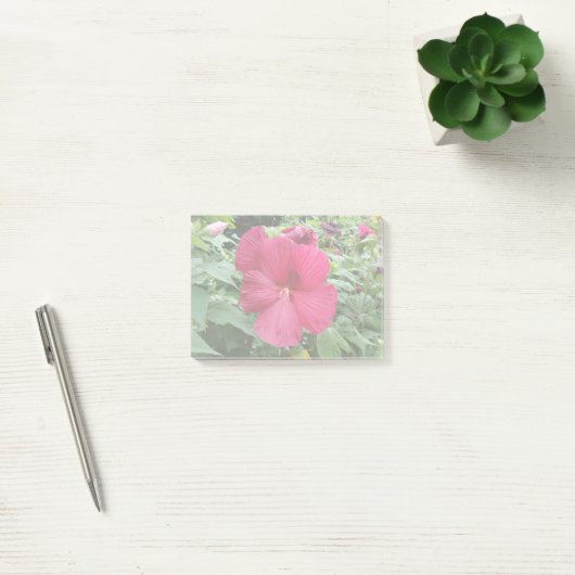 Red Hibiscus Post-it® Notes (Kantoor)