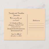 Red Hills Utah Paysage, Nouveau Faire-part d'adres (Dos)