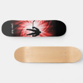 Red Hockey Skateboard (Horizontaal)