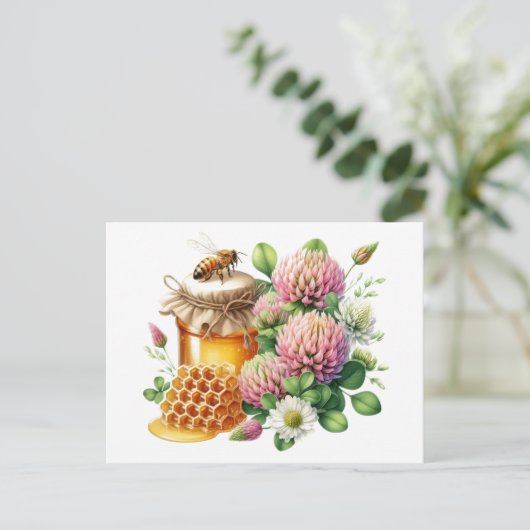 Red Hoesje Honey Briefkaart (Staand voorkant)