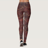 Red Holiday Lights Leggings (Dos)
