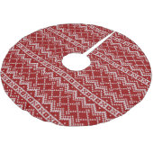 Red Holiday Sweater Kerstboom Rok (Gekanteld)