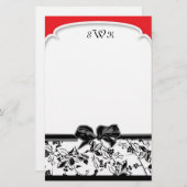 Red Holly Stationery Briefpapier (Voorkant / Achterkant)