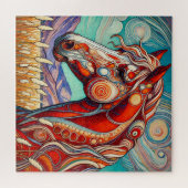 Red Horse 600 Piece Puzzle (Horizontal)