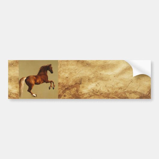 RED HORSE BUMPERSTICKER (Voorkant)