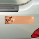 RED HORSE BUMPERSTICKER (Op auto)