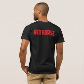 RED HORSE Flag T-shirt (Achterkant volledig)