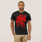 RED HORSE Flag T-shirt (Voorkant volledig)